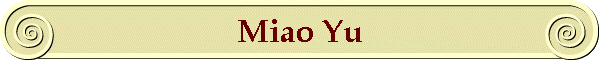 Miao Yu